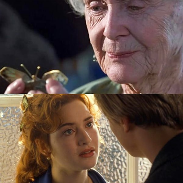 Titanic Rose Hårkam Hårspenne