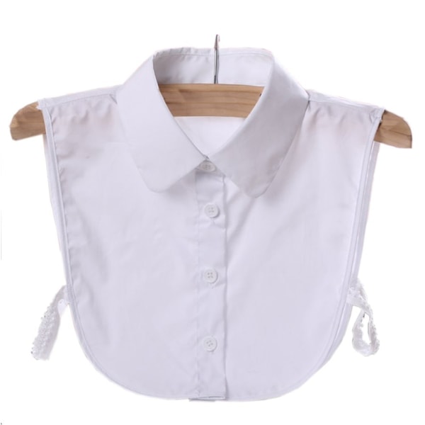Aftagelig Dickey-kravebluse halvskjorter til kvinder