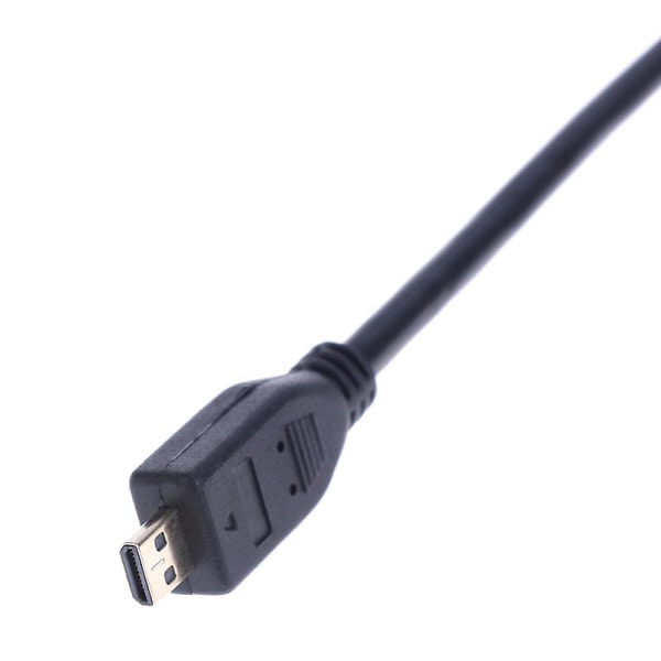 Micro HDMI till HDMI-kabel Guldpläterad Micro HDMI-kabel 1080p för telefon HDTV 1(1m)