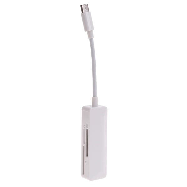 Minneskortläsare 3 i 1 kortläsare USB C kortläsare TFSD XD 3 i 1 kortläsare för bärbar dator surfplatta