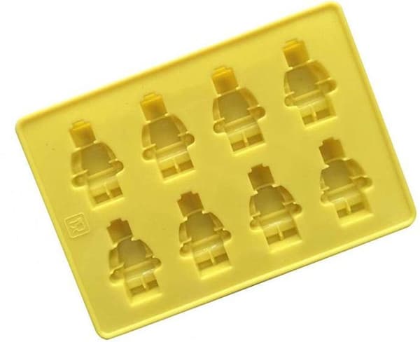 Tegel Robot Silikon Glassform Set 5 Delar yellow