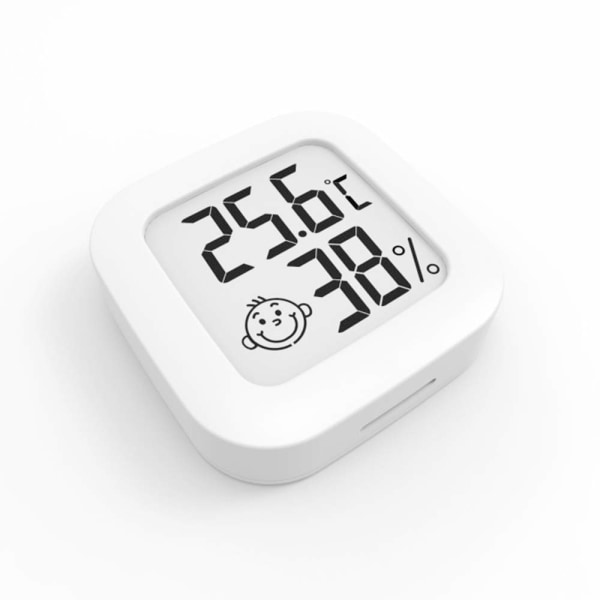 2-pack mini hög precision digital inomhushygrometertermometer