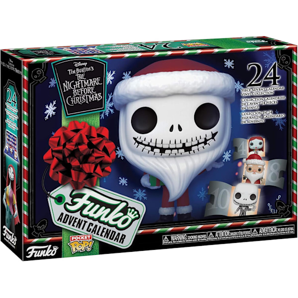 Adventskalender: The Nightmare Before Christmas - 24 Pocket Pop! Vinylfigurer