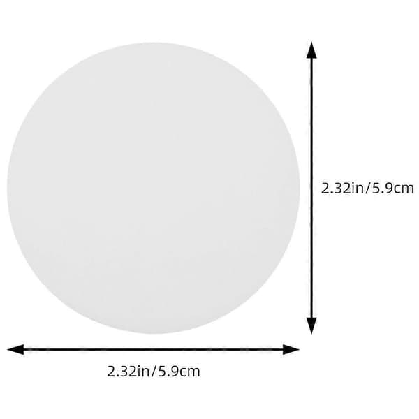 20 stk. Forsænket Belysning Beskyttelse Downlight Diffusionsplader Runde Diffusionsark Skyggeplader-FF-