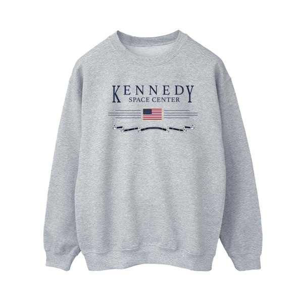 NASA Kvinnor/Damer Kennedy Space Center Explore Sweatshirt L Sp Sports Grey L