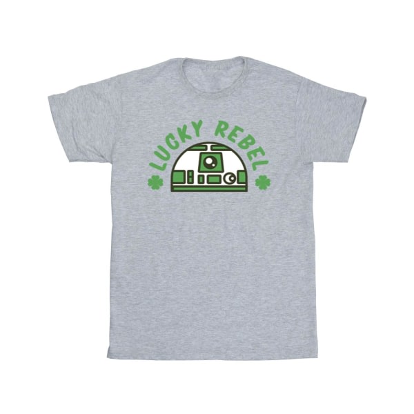 Star Wars St. Patrick's Day Lucky Rebel T-shirt til mænd M Sports Gr Sports Grå M