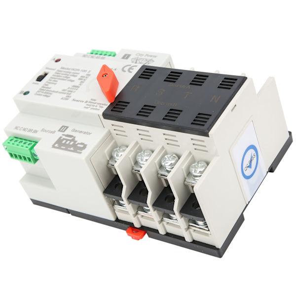 W2R-100 Dual Power Automatic Transfer Switch 4P 100A Power Switch-FF-