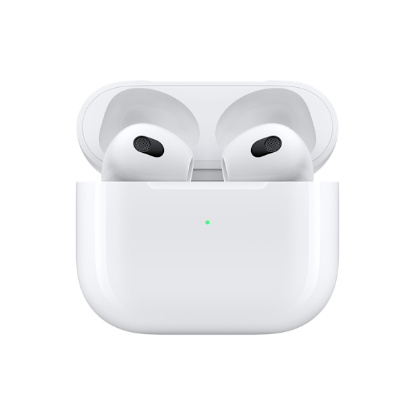 AirPods TWS Bluetooth-kuulokkeet Lightning-kotelolla, langaton lataus tuettu.
