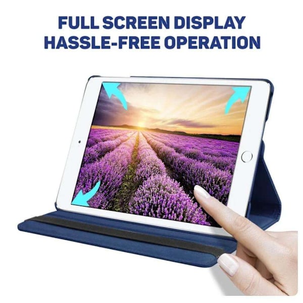iPad Air 2 etui - Svart iPad Air 1/2 & iPad 9,7 Gen5/Gen6