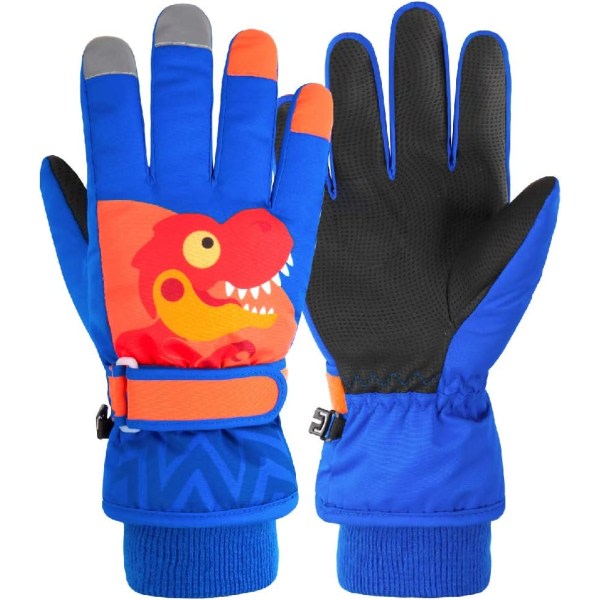 Skihandsker til børn Snow Winter Warma Handsker (Sapphire Blue)