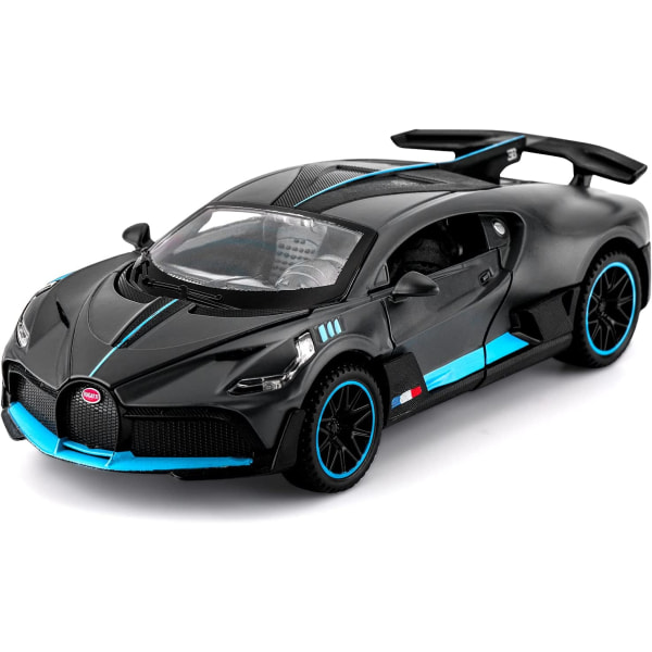 Bugatti Divo Diecast Car, sinkkiseoksesta valumalli Leluauton veto B