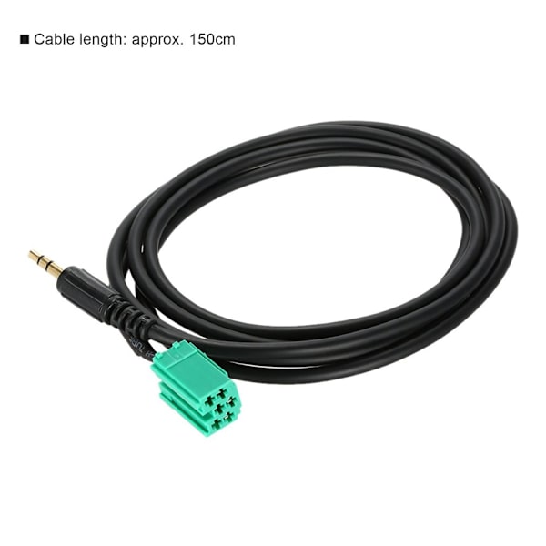 Aux-indgangsadapter til Renault 2005-2011 Clio Megane Laguna-FF-