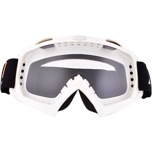 Dirt Bike Goggles - UV-beskyttelse Skyddsglasögon Vindtät Dammtät motocrossglasögon anti-ridse Motorcykelglasögon for cykling/klättring/skidåkning