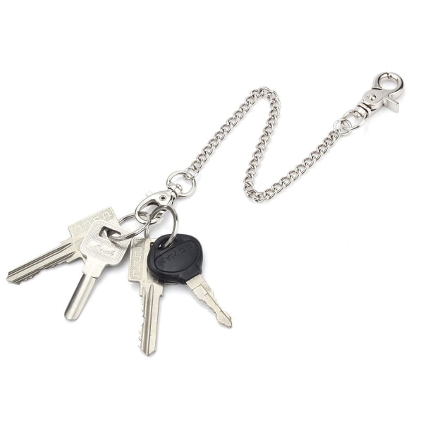 Jeans Lanyard Nyckelring 24 Inch, Pocket Keychain Plånbokskedja med