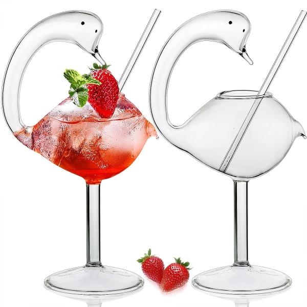 Cocktailglasögon, Swan Cocktailglasögon, 180 ml Set med 2, klara