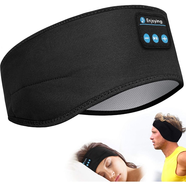 Sömnhörlurar Bluetooth sporthuvudband, trådlöst sporthuvud