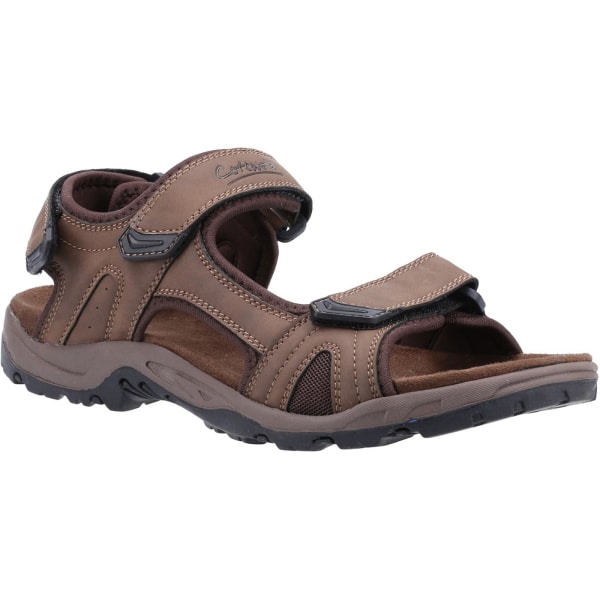 Cotswold Mens Shilton Recycled Sandals 12 UK Brown 12 UK