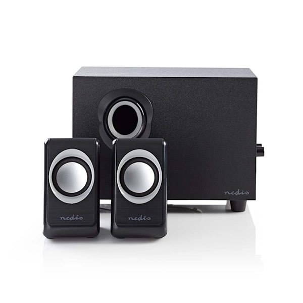 Nedis PC-högtalare | 2.1 | 33 W | 3,5 mm hane | USB-ström | Volymkontroll 1720