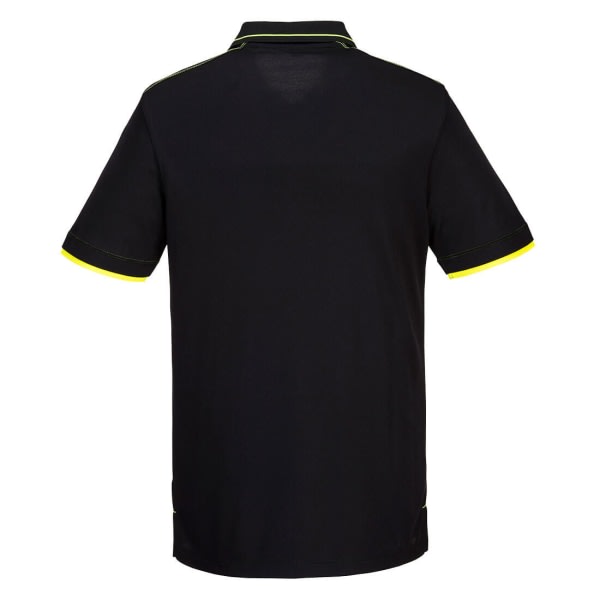 Portwest Herre WX3 Eco Friendly Polo Shirt S Black S