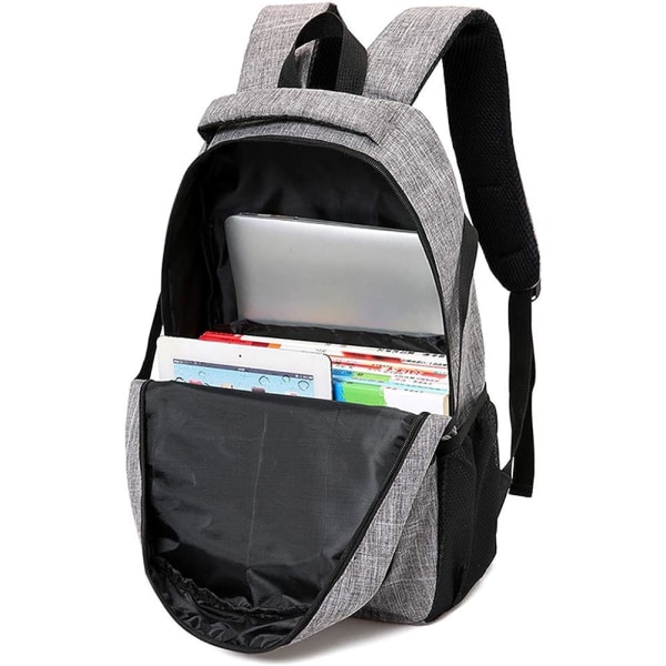 Laptopväska med stor kapacitet, reseryggsäck, studentryggsäck, pi