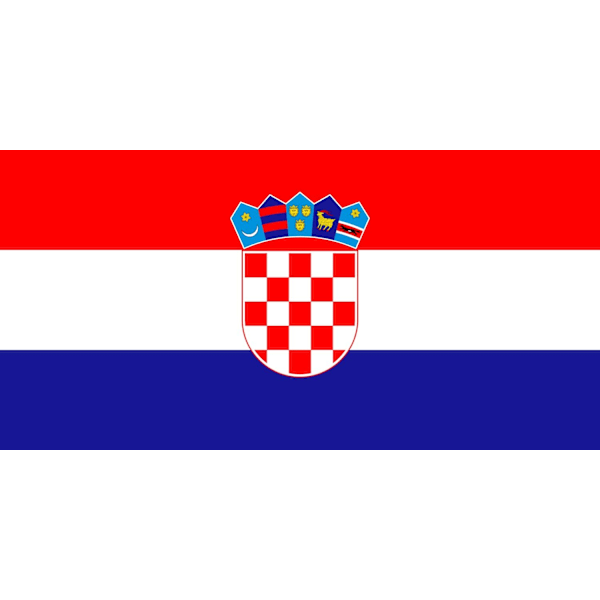 Kroatian lippu 100 Croatia