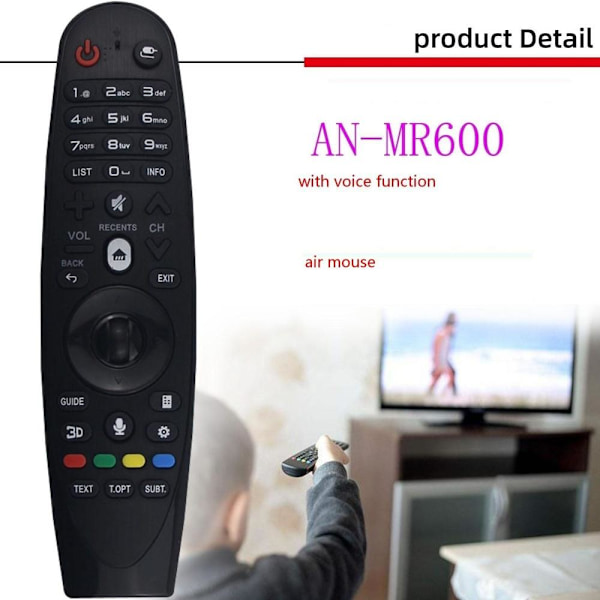 Fjernbetjening udskiftning remote til LG AN-MR18BA MR650A MR19BA M akb75855501