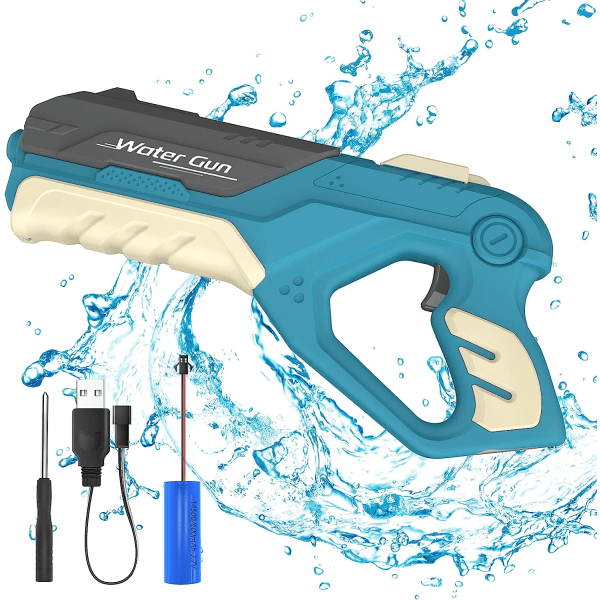 elektrisk vandpistol, barnvattenpistol, 8-10 meter Ra vattenpistol