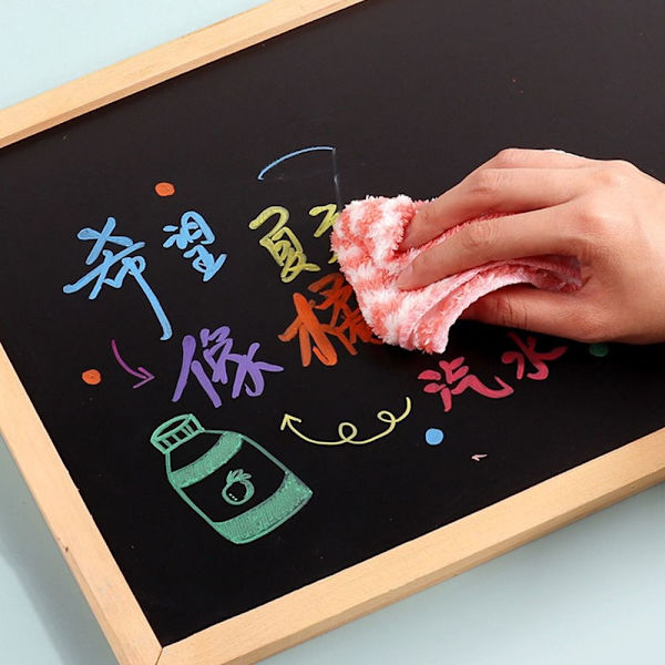 8 st Flytande kritpenna Whiteboardpenna 8 Colors/Set