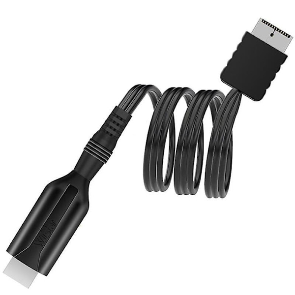 Til Playstation 2 Ps2 til Hdmi-kompatibel adapterkabel Hd Rca Av Audio Video X1 [DB]