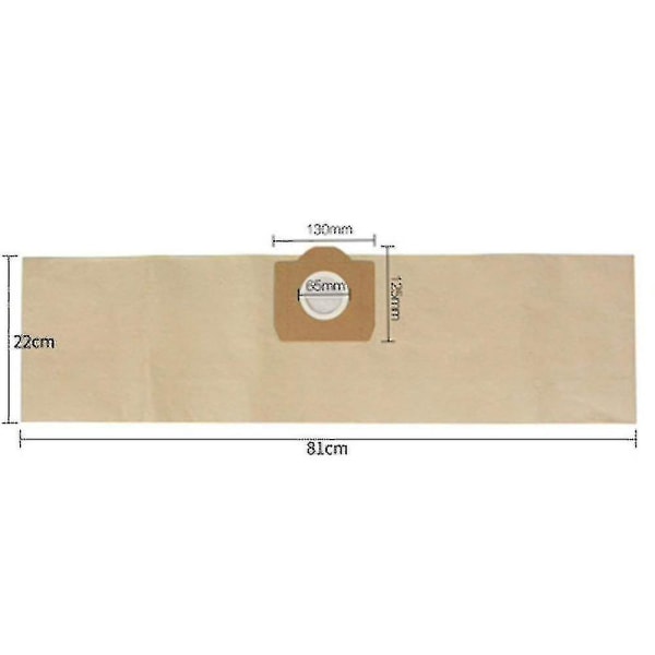 5x støvsugerposer 1x filter til Karcher Wd3 Premium støvsuger (FMY)