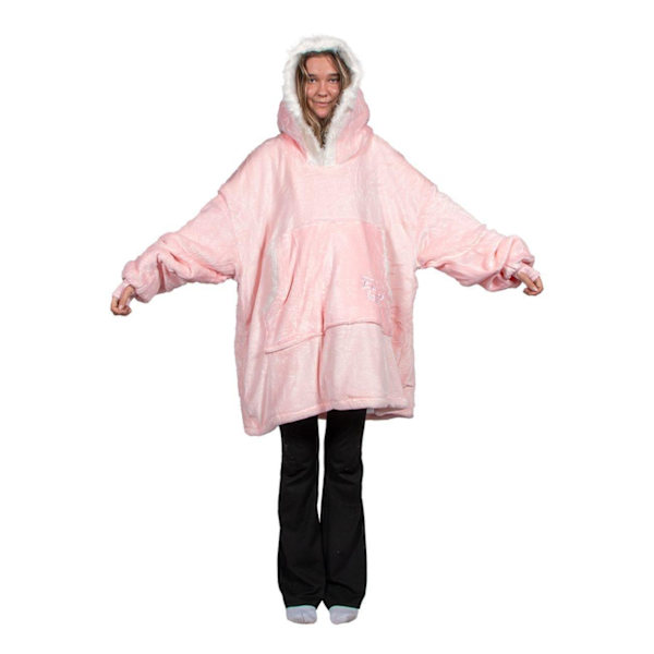 Snug Rug Deluxe Eskimo Hettegenser Oversized Pink Rosa