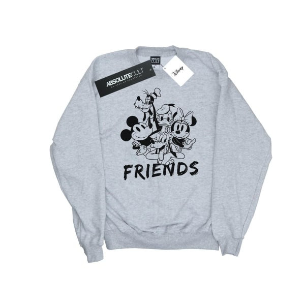 Disney Mickey Mouse And Friends Sweatshirt til mænd L Sportsgrå Sportsgrå L