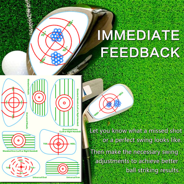 Golf Club Impact Target Target -tarraharjoitus 35 kpl