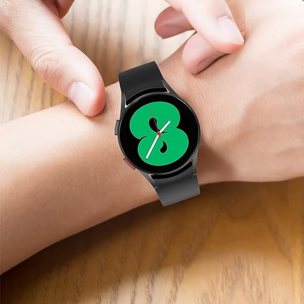 (5 kpl) käsivarsinauha, joka on yhteensopiva Samsung Galaxy Watch 4 Classicin, Watch 4:n, Classic Silikonbandin, käsivarsinauhan kanssa Galaxy Watch 5 Smartwatchille