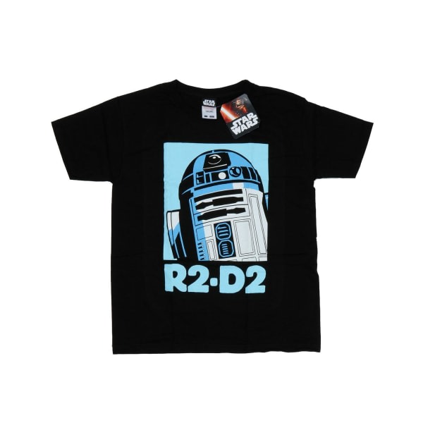 Star Wars Boys R2-D2 -juliste T-paita 9-11 vuotta musta 9-11 vuotta
