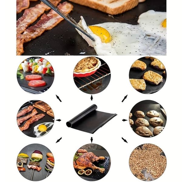 Grill-/stekematte teflon nonstick (5 stk.) 205
