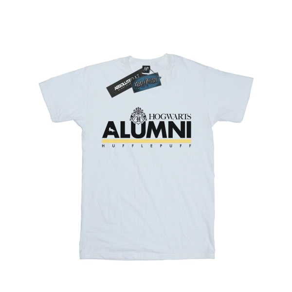 Harry Potter Boys Hogwarts Alumni Hufflepuff T-shirt 5-6 år Vit 5-6 år