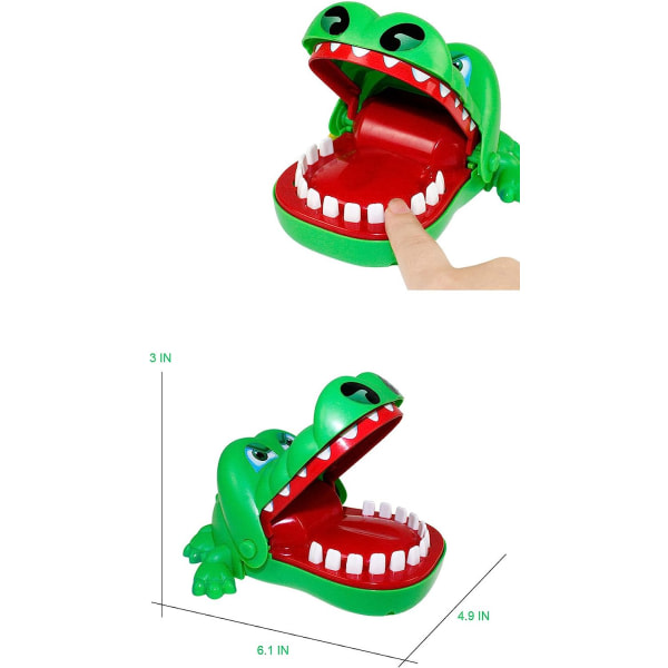 f krokodiltander spel dinosaurus purra sormi roliga leksaker spel för barn