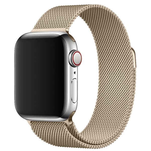 Apple Watch Armbånd Milanese til 42mm/ 44mm / 45mm/ 49mm - Flere farger Silver