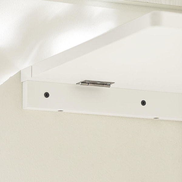 SoBuy Veggmontert klaffbord Skrivebord, Matbord Barbord FWT03-W White