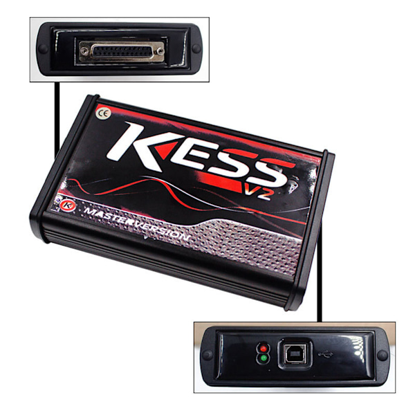 KessV2 5.017 OBD2 Ecu Ingen Token Programmeringsverktyg Obegränsad programvara 2.53 V2.8KTA onlineversion kan ansluta Internet-XF3-