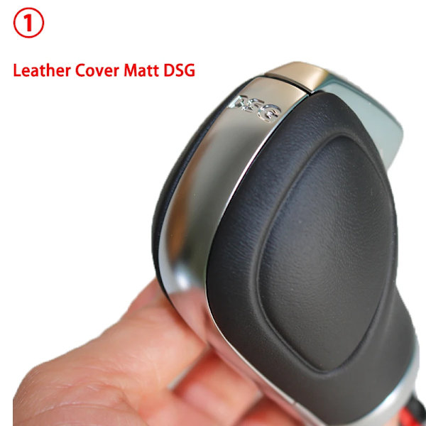 Automatisk DSG Gearknop Hoved Gearstangsknop Gearstangsknop Til VW Passat CC Golf 6 GTI Til Jetta MK6 GLI Interiørdele-VW Mat DSG Læder-XF6- VW Matt DSG Leather