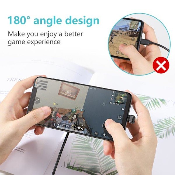 USB Type-C Hurtigladekabel - 2m
