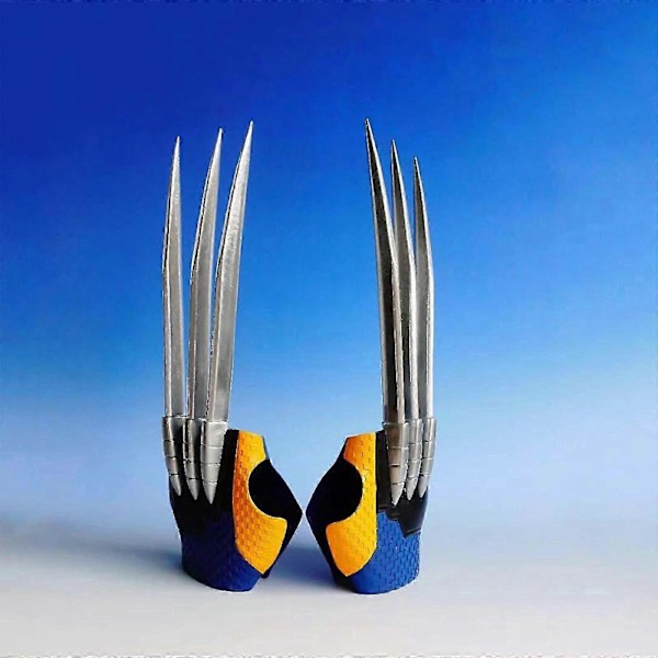 Deadpool 3 Wolverine Klovhandskar 1:1 Bärbara COSplay Rekvisita Praktiska Modeller Walkbeer (FMY)-XF7-
