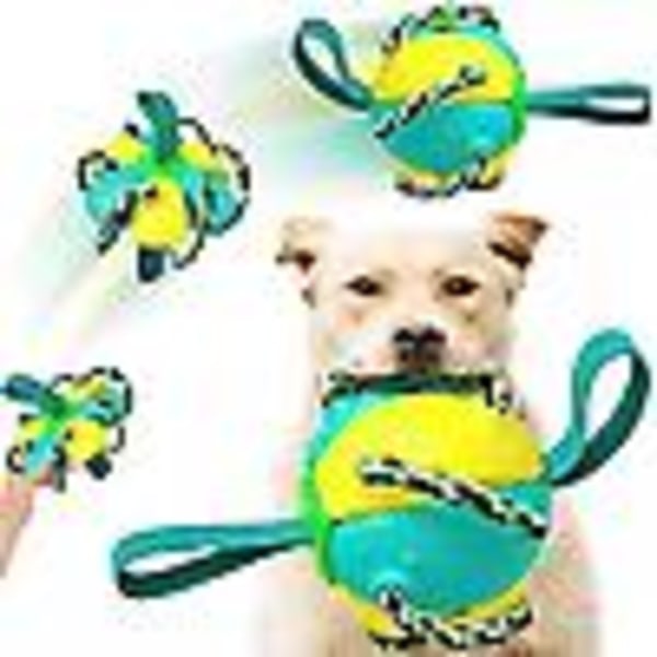 Dog Toys Frisbee Ball Fly Bounce Ball Interactive Training Ball