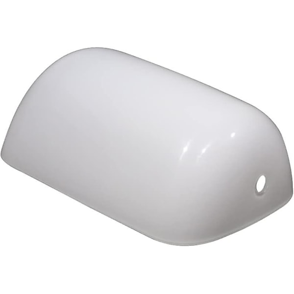 Lampeskærm til skrivebordslampe hvid 22,5 cm lampeskærm erstatningsglas lampe glas til bankerlampe Bordlampe skærm til skrivebordslampe-XF3-