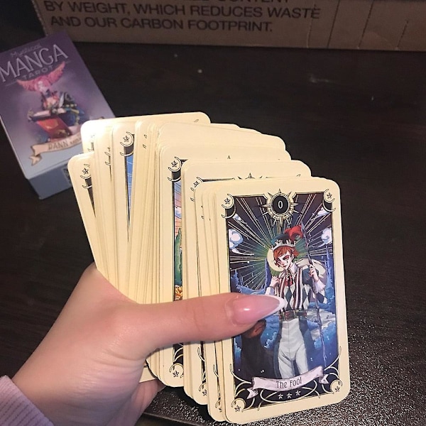 Tarot Orakelkort Mystiske Spådomsserier Tarot Jente Kortspill Brettspill Engelsk Pok Everyday witch