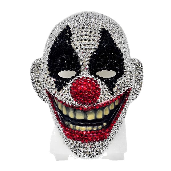 Klovnemaske Halloween Festmaske clown