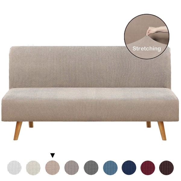 Cover ilman käsinojia joustava sohva mukaan lukien kokoontaitettava sohva