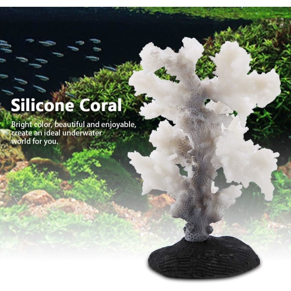 Aquarium Silikon Light Plant Anemone Underwater Landscape